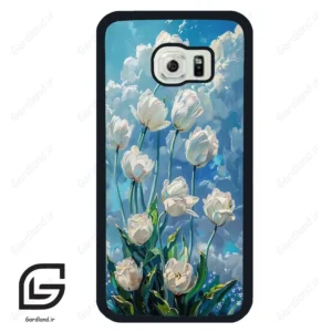 قاب گوشی سامسونگ اس 6 اج (Galaxy S6 EDGE ) طرح گل کد 2597