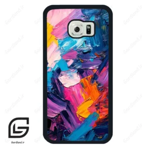قاب گوشی سامسونگ اس 6 اج (Galaxy S6 EDGE ) طرح رنگی کد 2598