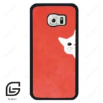 قاب گوشی سامسونگ اس 6 اج (Galaxy S6 EDGE ) طرح گربه کد 2609