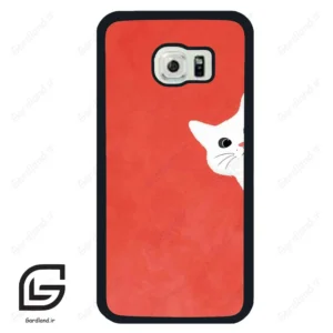 قاب گوشی سامسونگ اس 6 اج (Galaxy S6 EDGE ) طرح گربه کد 2609