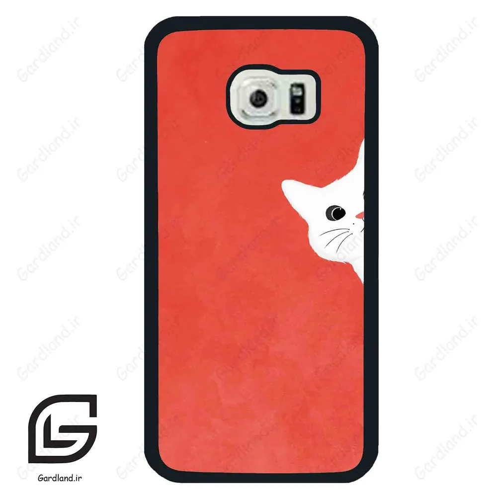 قاب گوشی سامسونگ اس 6 اج (Galaxy S6 EDGE ) طرح گربه کد 2609