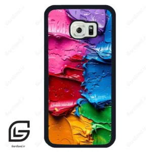 قاب گوشی سامسونگ اس 6 اج (Galaxy S6 EDGE ) طرح رنگی کد 2618