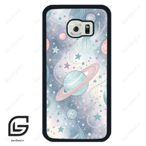 قاب گوشی سامسونگ اس 6 اج (Galaxy S6 EDGE ) طرح فضا کد 2626