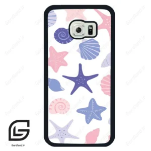 قاب گوشی سامسونگ اس 6 اج (Galaxy S6 EDGE ) طرح صدف کد 2627