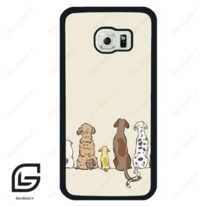 قاب گوشی سامسونگ اس 6 اج (Galaxy S6 EDGE ) طرح سگ کد 2630