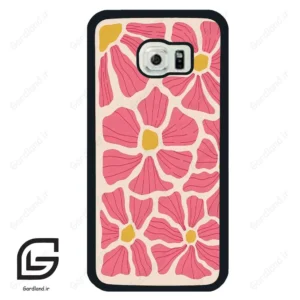 قاب گوشی سامسونگ اس 6 اج (Galaxy S6 EDGE ) طرح گل کد 2631