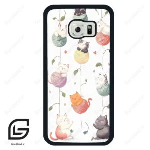 قاب گوشی سامسونگ اس 6 اج (Galaxy S6 EDGE ) طرح گربه کد 2633