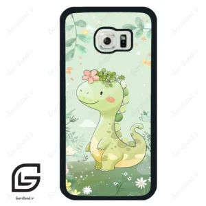 قاب گوشی سامسونگ اس 6 اج (Galaxy S6 EDGE ) طرح دایناسور کد 2638