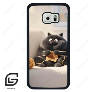 قاب گوشی سامسونگ اس 6 اج (Galaxy S6 EDGE ) طرح گربه کد 2639