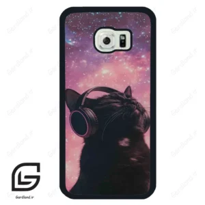 قاب گوشی سامسونگ اس 6 اج (Galaxy S6 EDGE ) طرح گربه کد 2641