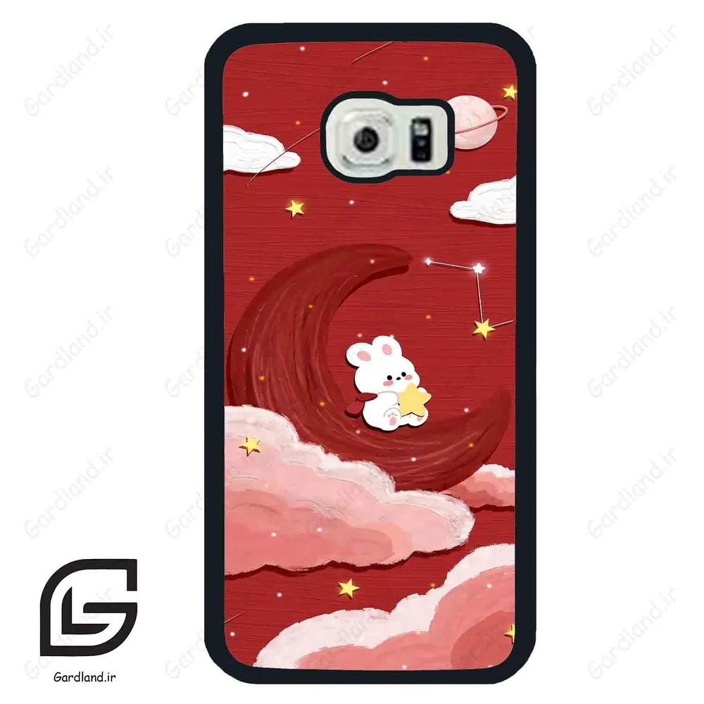 قاب گوشی سامسونگ اس 6 اج (Galaxy S6 EDGE ) طرح اسمان کد 2643