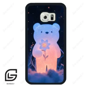 قاب گوشی سامسونگ اس 6 اج (Galaxy S6 EDGE ) طرح خرس کد 2644
