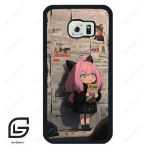 قاب گوشی سامسونگ اس 6 اج (Galaxy S6 EDGE ) طرح دخترانه کد 2645