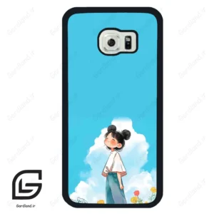 قاب گوشی سامسونگ اس 6 اج (Galaxy S6 EDGE ) طرح دخترانه کد 2646