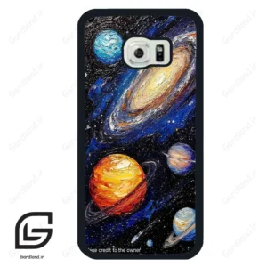 قاب گوشی سامسونگ اس 6 اج (Galaxy S6 EDGE ) طرح فضا کد 2657