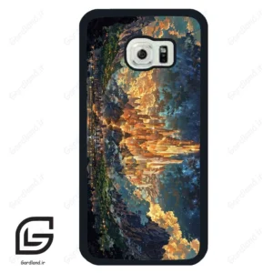 قاب گوشی سامسونگ اس 6 اج (Galaxy S6 EDGE ) طرح نقاشی کد 2658
