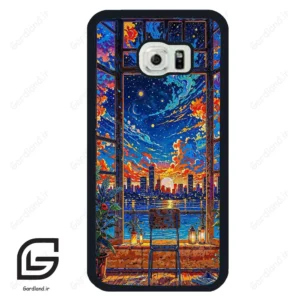 قاب گوشی سامسونگ اس 6 اج (Galaxy S6 EDGE ) طرح نقاشی کد 2659