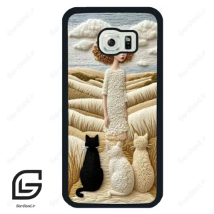 قاب گوشی سامسونگ اس 6 اج (Galaxy S6 EDGE ) طرح دخترانه کد 2679