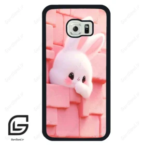 قاب گوشی سامسونگ اس 6 اج (Galaxy S6 EDGE ) طرح خرگوش کد 2682