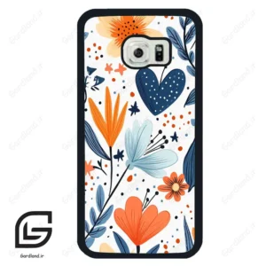 قاب گوشی سامسونگ اس 6 اج (Galaxy S6 EDGE ) طرح گل کد 2686