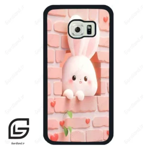 قاب گوشی سامسونگ اس 6 اج (Galaxy S6 EDGE ) طرح خرگوش کد 2693