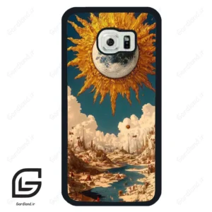قاب گوشی سامسونگ اس 6 اج (Galaxy S6 EDGE ) طرح خورشید کد 2694