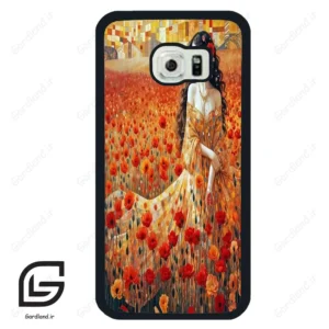 قاب گوشی سامسونگ اس 6 اج (Galaxy S6 EDGE ) طرح دختر کد 2703