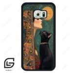 قاب گوشی سامسونگ اس 6 اج (Galaxy S6 EDGE ) طرح خاتون کد 2712