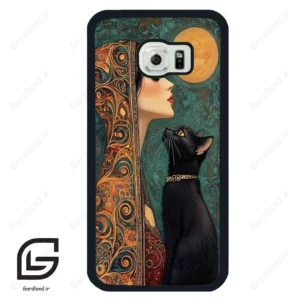 قاب گوشی سامسونگ اس 6 اج (Galaxy S6 EDGE ) طرح خاتون کد 2712