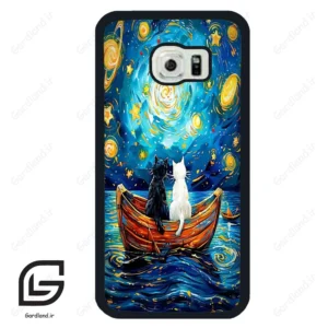 قاب گوشی سامسونگ اس 6 اج (Galaxy S6 EDGE ) طرح گربه کد 2727