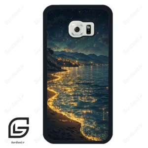 قاب گوشی سامسونگ اس 6 اج (Galaxy S6 EDGE ) طرح ساحل کد 2729