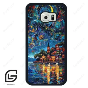 قاب گوشی سامسونگ اس 6 اج (Galaxy S6 EDGE ) طرح نقاشی کد 2742