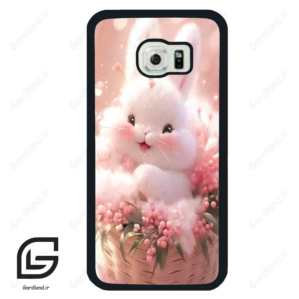 قاب گوشی سامسونگ اس 6 اج (Galaxy S6 EDGE ) طرح خرگوش کد 2754