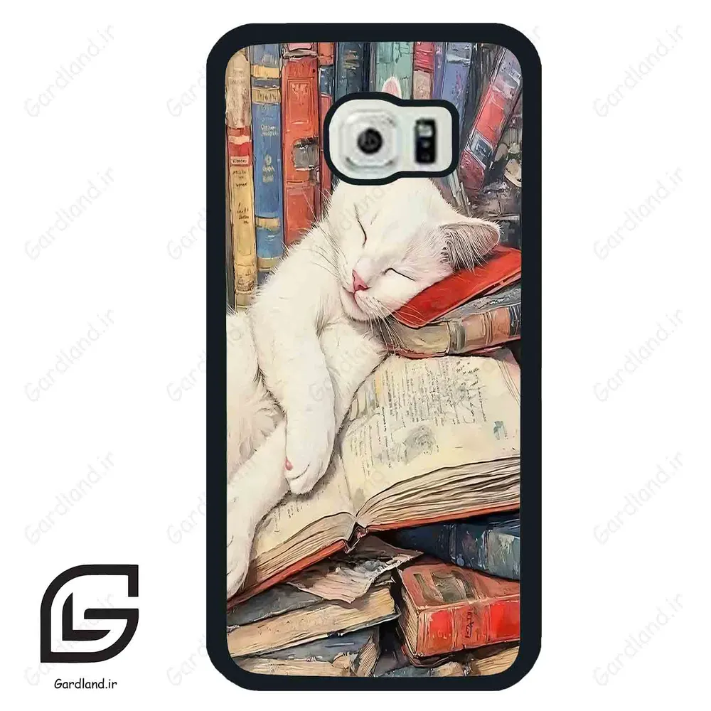 قاب گوشی سامسونگ اس 6 اج (Galaxy S6 EDGE ) طرح گربه کد 2758