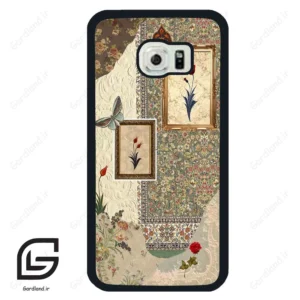 قاب گوشی سامسونگ اس 6 اج (Galaxy S6 EDGE ) طرح گل کد 2768