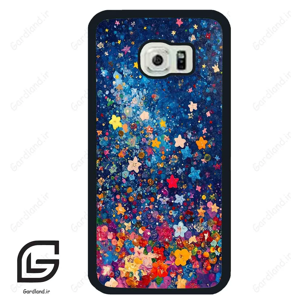 قاب گوشی سامسونگ اس 6 اج (Galaxy S6 EDGE ) طرح گل کد 2773