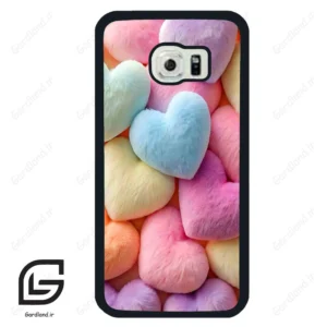 قاب گوشی سامسونگ اس 6 اج (Galaxy S6 EDGE ) طرح قلبی کد 2782