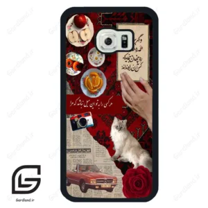 قاب گوشی سامسونگ اس 6 اج (Galaxy S6 EDGE ) طرح نوستالوژی کد 2786