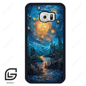 قاب گوشی سامسونگ اس 6 اج (Galaxy S6 EDGE ) طرح ابرنگ کد 2792