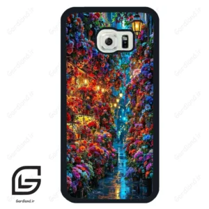 قاب گوشی سامسونگ اس 6 اج (Galaxy S6 EDGE ) طرح گل کد 2794