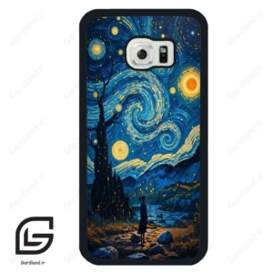 قاب گوشی سامسونگ اس 6 اج (Galaxy S6 EDGE ) طرح شب کد 2801