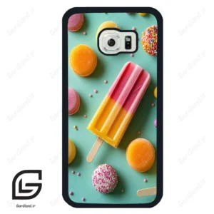 قاب گوشی سامسونگ اس 6 اج (Galaxy S6 EDGE ) طرح بستنی کد 2811