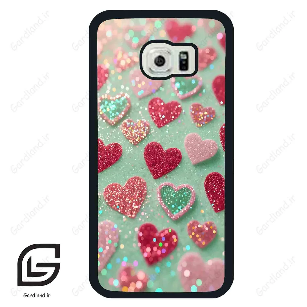 قاب گوشی سامسونگ اس 6 اج (Galaxy S6 EDGE ) طرح قلب کد 2812