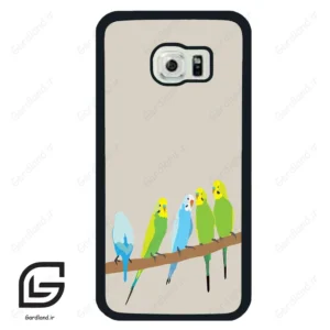 قاب گوشی سامسونگ اس 6 اج (Galaxy S6 EDGE ) طرح پرنده کد 2818