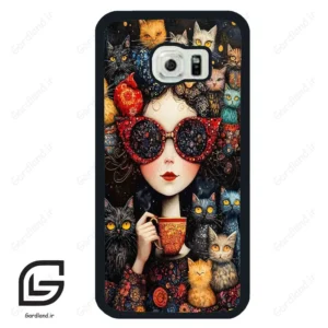 قاب گوشی سامسونگ اس 6 اج (Galaxy S6 EDGE ) طرح دخترانه کد 2829