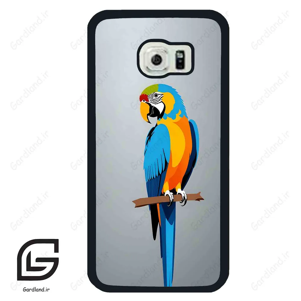 قاب گوشی سامسونگ اس 6 اج (Galaxy S6 EDGE ) طرح طوطی کد 2837
