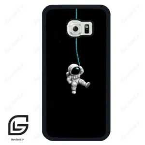 قاب گوشی سامسونگ اس 6 اج (Galaxy S6 EDGE ) طرح فضانورد کد 2862