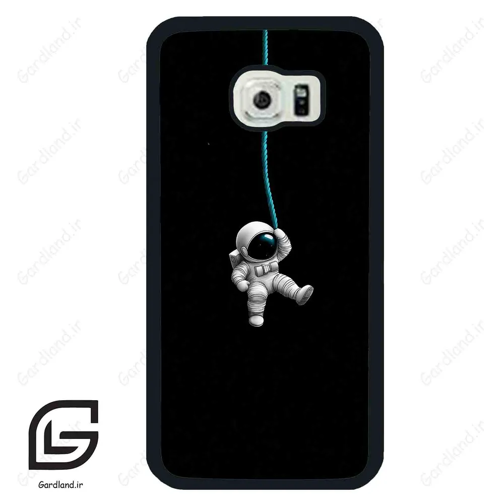 قاب گوشی سامسونگ اس 6 اج (Galaxy S6 EDGE ) طرح فضانورد کد 2862