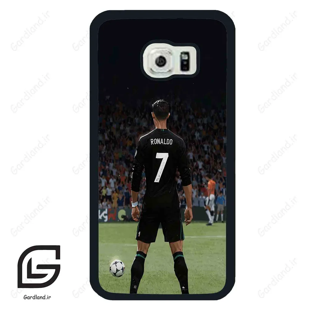قاب گوشی سامسونگ اس 6 اج (Galaxy S6 EDGE ) طرح رونالدو کد 2863