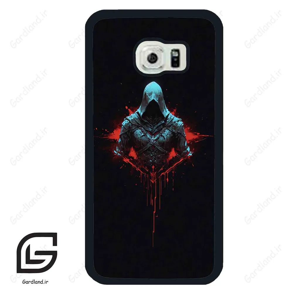 قاب گوشی سامسونگ اس 6 اج (Galaxy S6 EDGE ) طرح اسسینز کد 2872